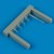 F1M2 Pete pitot tube & tie rods - HASEGAWA