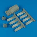 E-2C Hawkeye propellers w/tool - KINETIC / ITALERI
