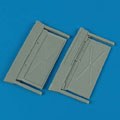 MiG-29A Fulcrum air intake covers - ACADEMY