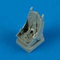 P-39 Airacobra seat with seatbelts