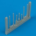 Ju-88G gun barrels - HASEGAWA 1:72