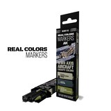 AK RCM 110 WWII AXIS AIRCRAFT COCKPIT COLORS – RC MARKERS SET