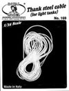 Tank steel cables No. 2 (for light tanks) 1:35