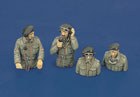 British tank crew - WWII (3/2 fig) 1:35