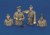 Waffen SS Tiger I crew - WWII (3/2 fig) 1:35