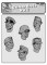 German heads WWII n.1 1:35
