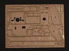 Scraped Zimmerit Panther A Early (for Dragon kit) 1:35