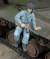Russian tanker coming down -WWII (1/35 scale)