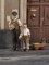 Civilian man with children (WWII)