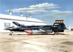 X-15A-2 with ground dolly 