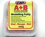 Sylmasta A+B Putty Epoxy Rouge (250g)