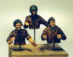 British tank crew, summer, 1944