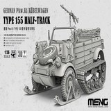 Meng Model VS-018 German Pkw.K1 Kübelwagen Type 155 Half-Track 1:35