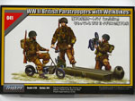 1/35 WW II British Paratroopers with Welbikes