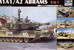 M1A1/A2 ABRAMS 5 EN 1 1/35