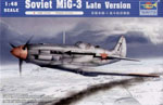 MIG-3 CHASSEUR SOVIETIQUE (version de fin de production) 1/48