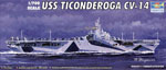 PORTE AVIONS USS CV-14 ' TICONDEROGA' 1945 1/700