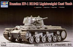 CHAR LOURD SOVIETIQUE KV-1 1942 (Blindage allégé) 1/72