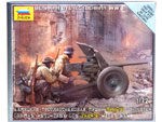 Pak-36 allemand avec servants 1:72